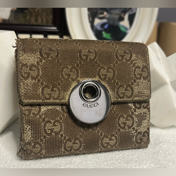 Gucci canvas monogram eclipse wallet - Picture 13 of 13